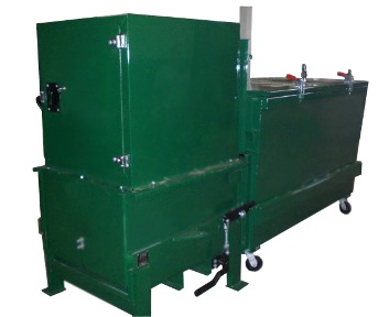 Indoor Hopper Compactor with Container