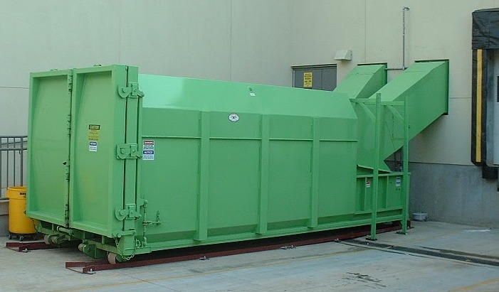 Single Stream Self Contained Compactor with Two Compartments - 34 Yard